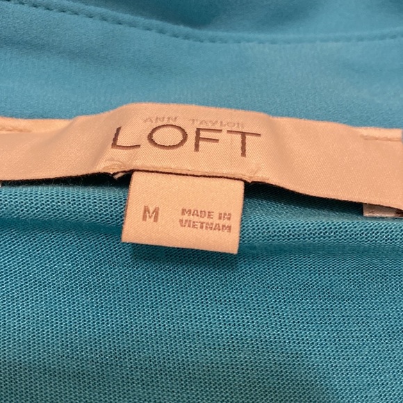 Loft Jade Colored Top -size Medium - Picture 4 of 5